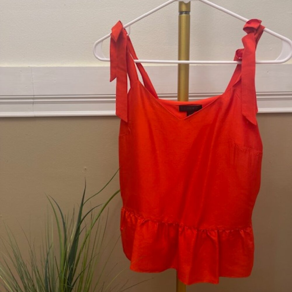 J. Crew silk top